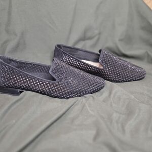 Antonio Melani Livie Mink black Studded Women’s Loafers Size: 9 NWT